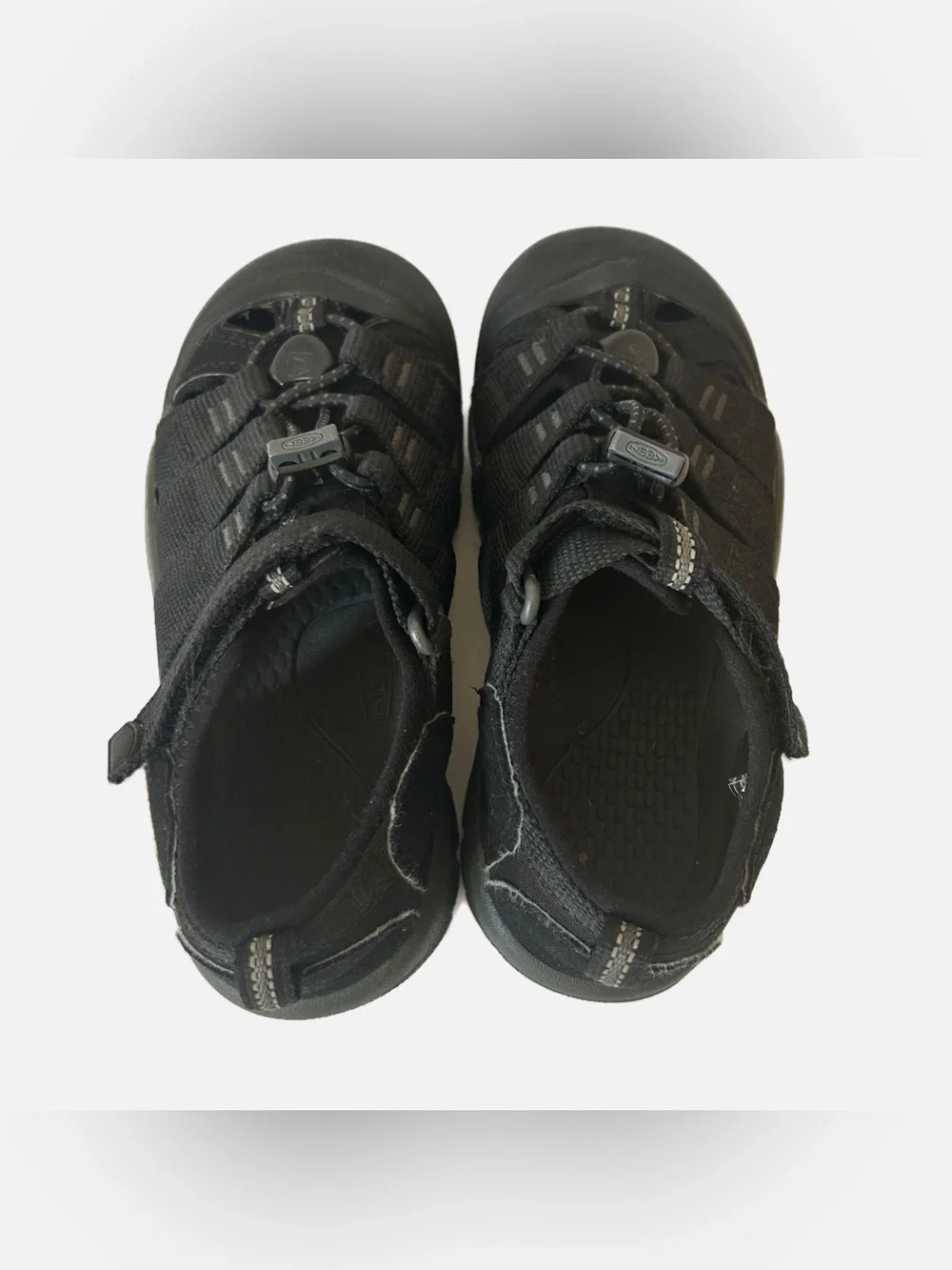 Little Kid Size 13 Keen Black Sandals